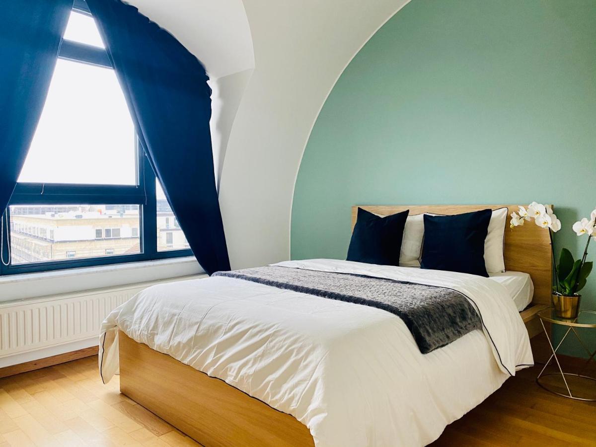 The Luxury Green Penthouse In City Center With Terrace And Free Parking Luxemburg Exteriör bild